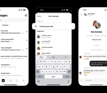 Group creation is enabled in Threads