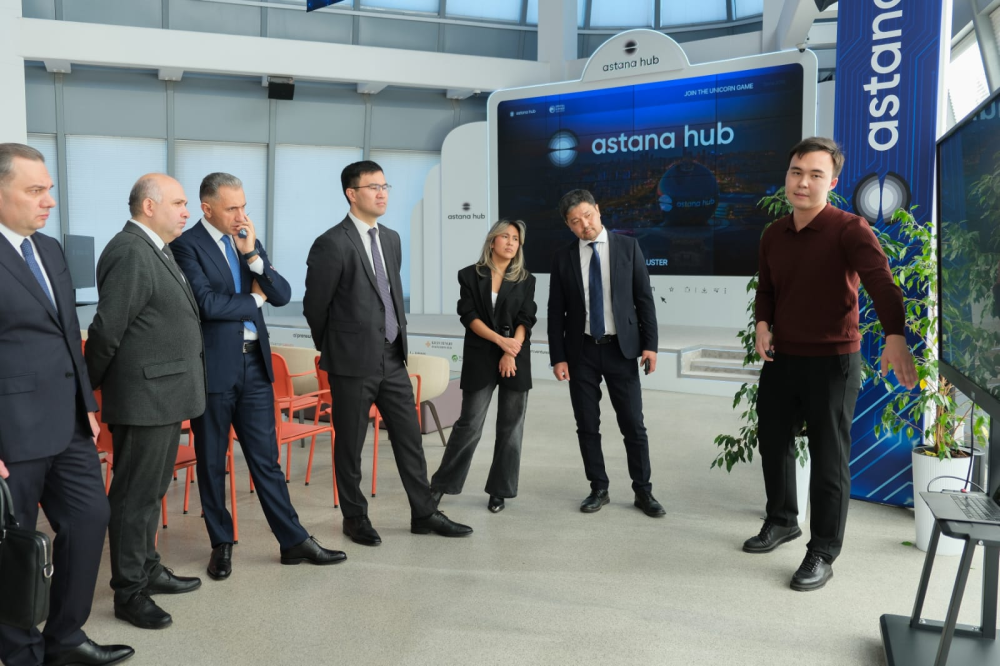 Rəşad Nəbiyev Astana HUB-ı ziyarət edib