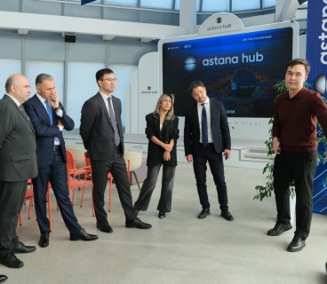 Rəşad Nəbiyev Astana HUB-ı ziyarət edib