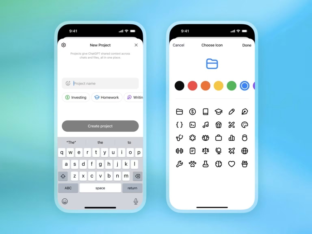 The “Projects” Feature in ChatGPT Is Now Available to All Users