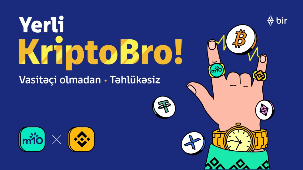 Binance transactions with m10 – in manat, safe, without intermediaries!