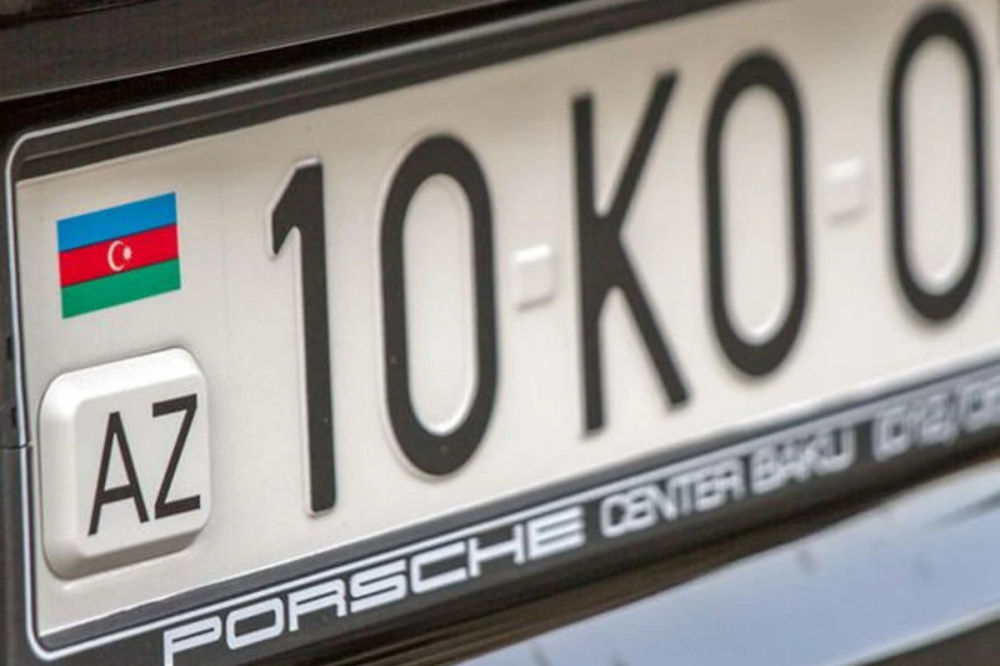 Chip license plates on cars have been canceled in Azerbaijan