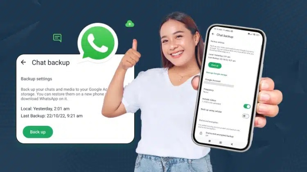 WhatsApp ehtiyat nüsxələrin bərpasını asanlaşdırır