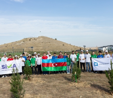 "AzInTelecom" held a tree planting campaign in Agdam