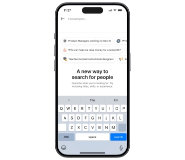 LinkedIn adds AI tool to its search system