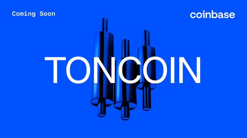 Coinbase launches Toncoin trading