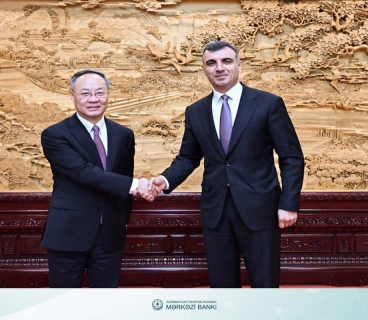 Azərbaycan Çinlə süni intellekt əsaslı maliyyə nəzarətində əməkdaşlığı müzakirə edib