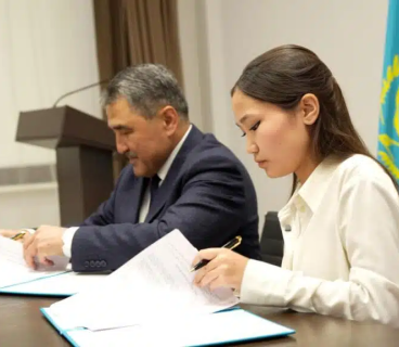 A device developed by a school student in Kazakhstan will be used at the Ministry of Water Resources