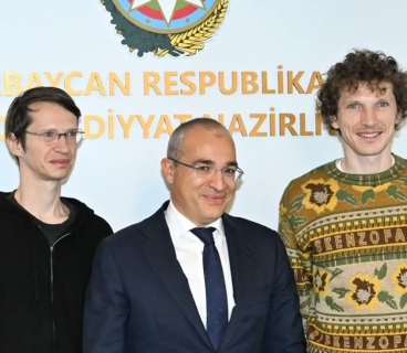 Mikayil Jabbarov met with the Lieberman brothers