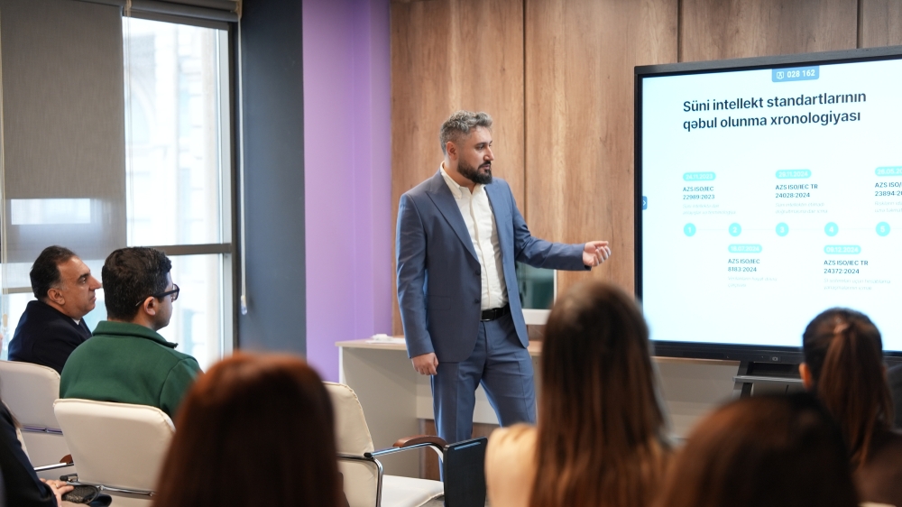 A presentation was held for media representatives on the topic of "Media Communication of Artificial Intelligence Standards"