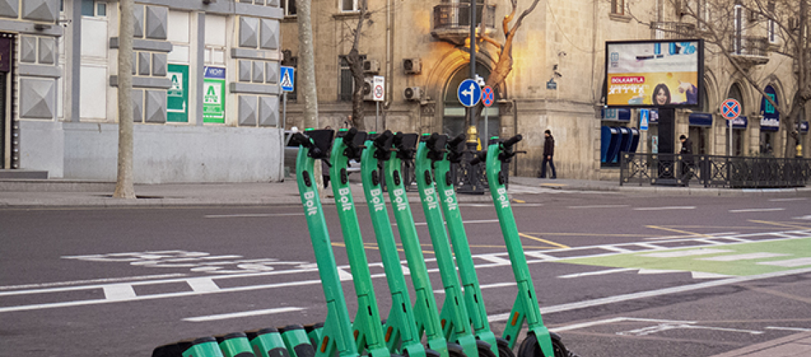 Bakıda icarəyə verilən skuterlərin sayı 31 faiz artıb