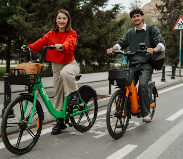 Bakıda icarəyə verilən velosipedlərin sayı 144 faiz artıb