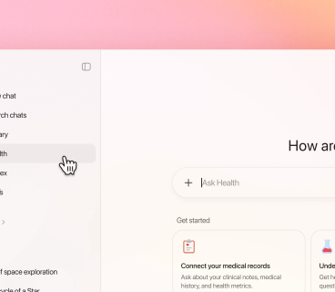 OpenAI sağlamlığın izlənməsi üçün ChatGPT Health bölməsini təqdim edib
