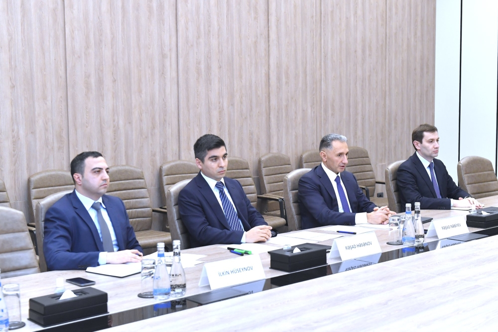 Rashad Nabiyev met with startup founders