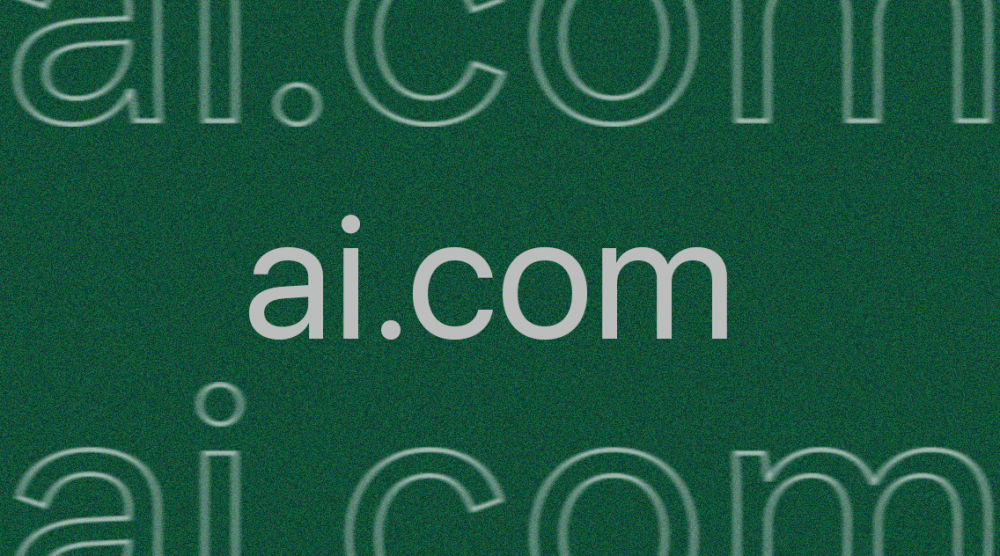 Crypto.com owner buys AI.com domain for $70 million