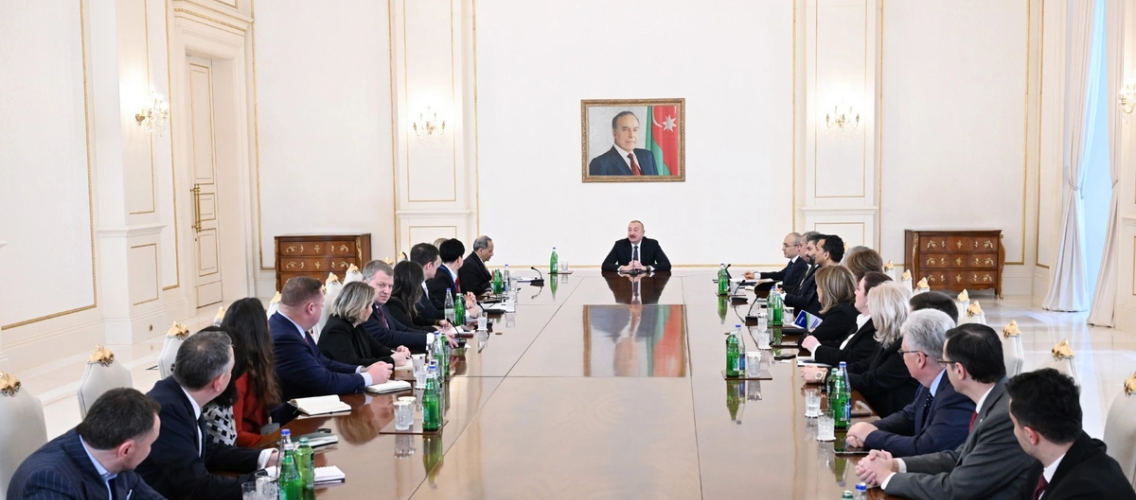 İlham Əliyev texnologiya liderləri ilə görüşüb