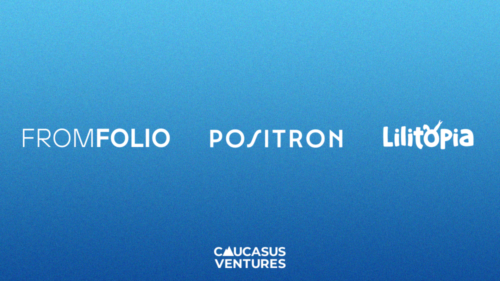 Caucasus Ventures invests in 3 startups