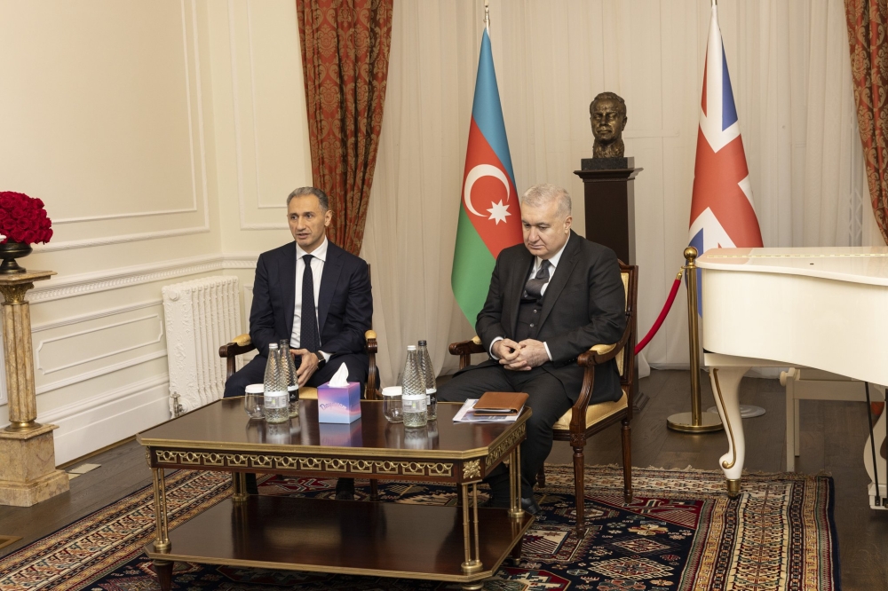 Rashad Nabiyev met with the technology community in the United Kingdom