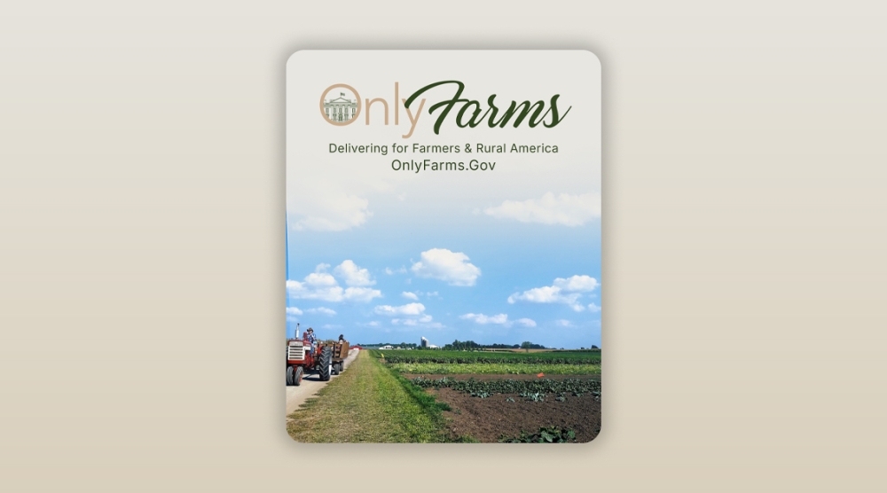 Ağ Ev “OnlyFarms” saytını təqdim etdi