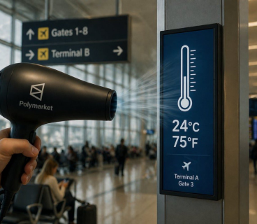 Bir istifadəçi temperatur manipulyasiyası ilə Polymarketdə 34 min dollar qazanıb