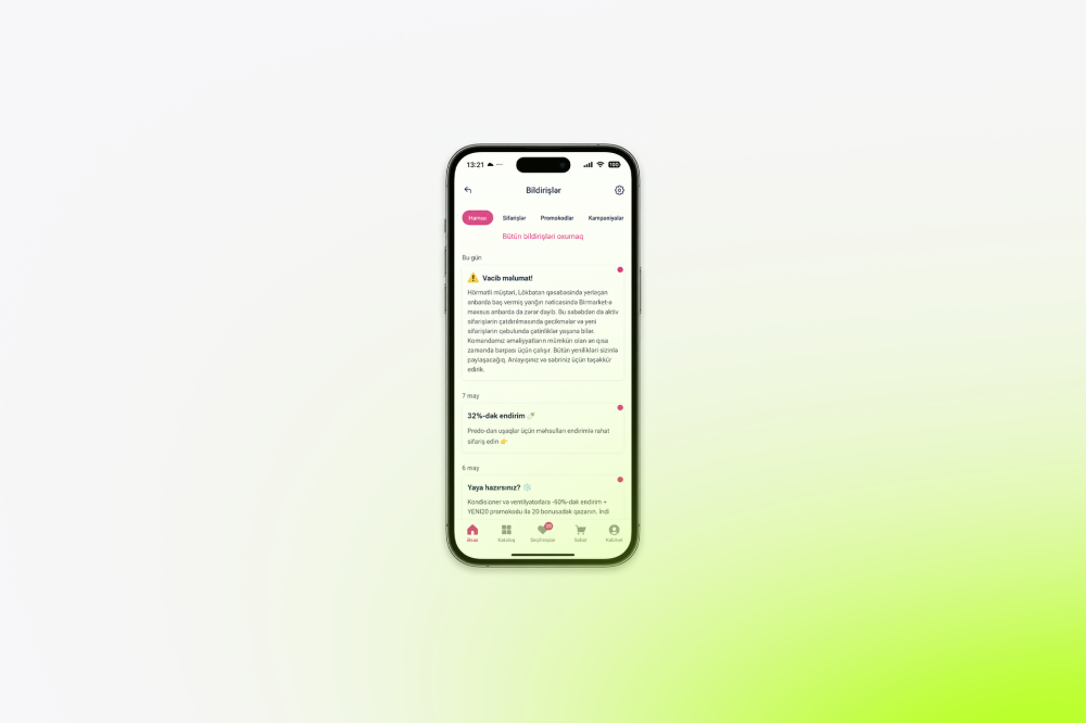 Birmarket yanan anbarı ilə bağlı məlumat yayıb