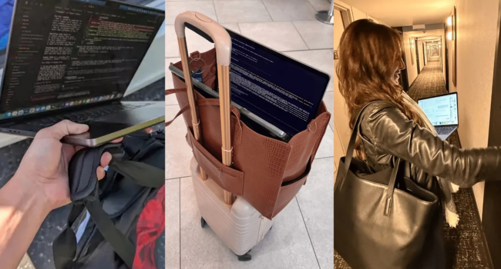 ABŞ küçələrində hamı açıq MacBook-la gəzir