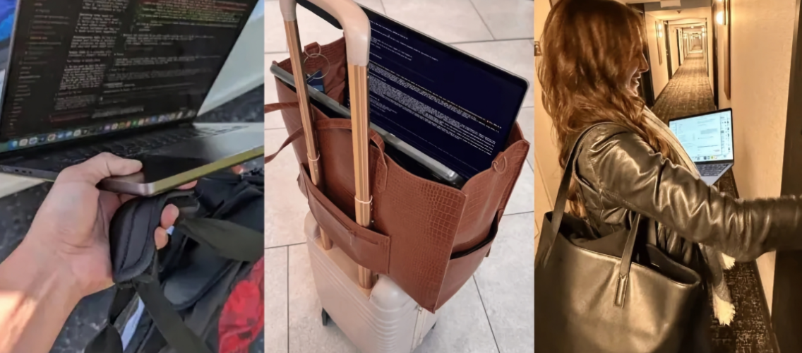 ABŞ küçələrində hamı açıq MacBook-la gəzir