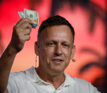 Why did Peter Thiel move to Argentina?