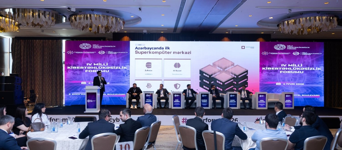 AzInTelecom IV Milli Kibertəhlükəsizlik Forumunda