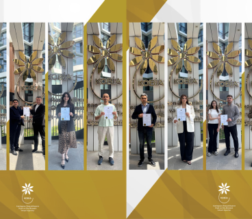10 startups were awarded certificates