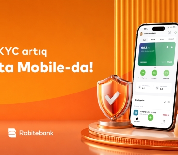 SİMA KYC is now available in Rabitəbank’s mobile application!