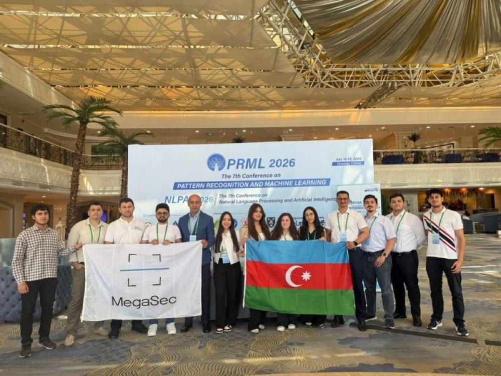 MegaSec represented Azerbaijan at the AI ​​conference in China