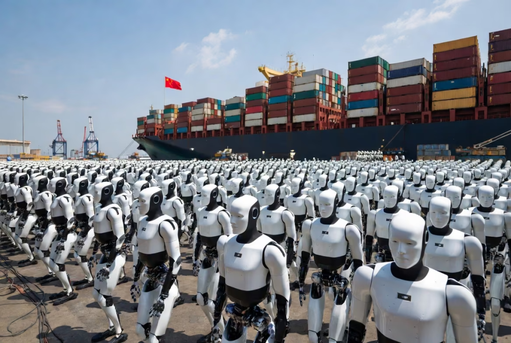Çin ilk yarımildə 10 mindən çox humanoid robot ixrac edib