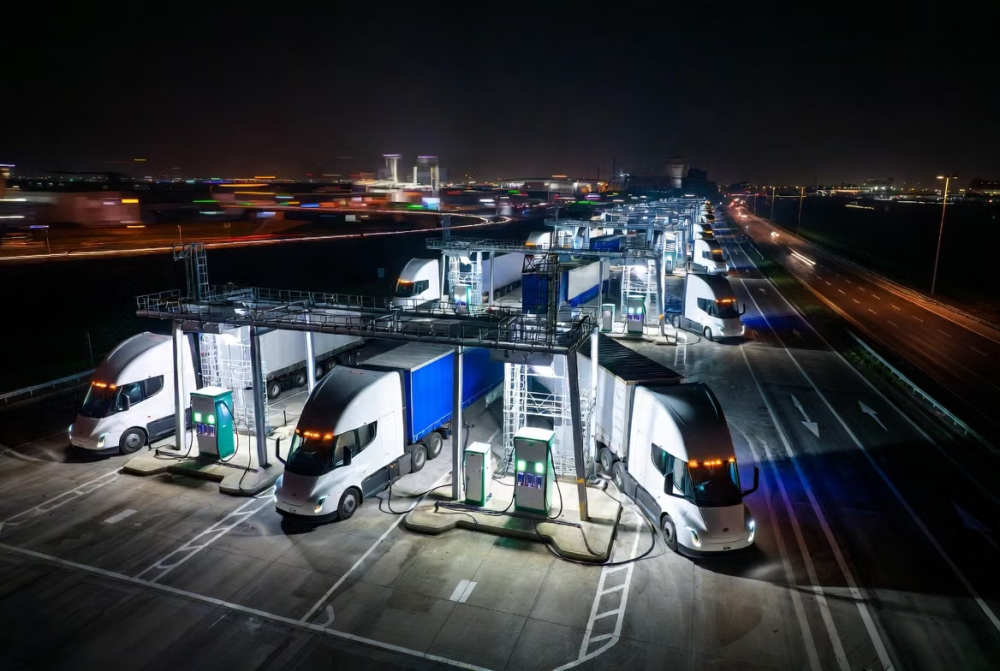China begins replacing diesel trucks with electric models