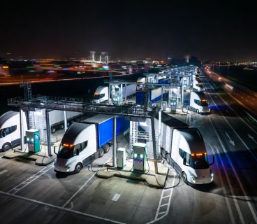 China begins replacing diesel trucks with electric models