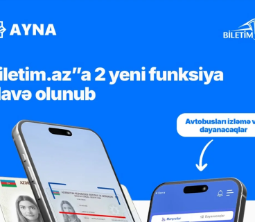 "Biletim.az" portalının funksionallığı artırılıb