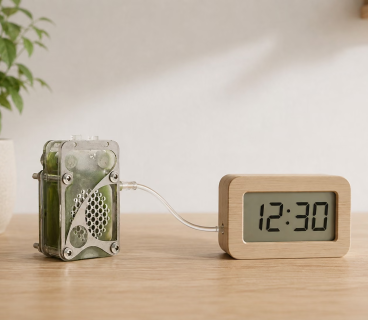 Scientists have developed a "living battery" powered by algae