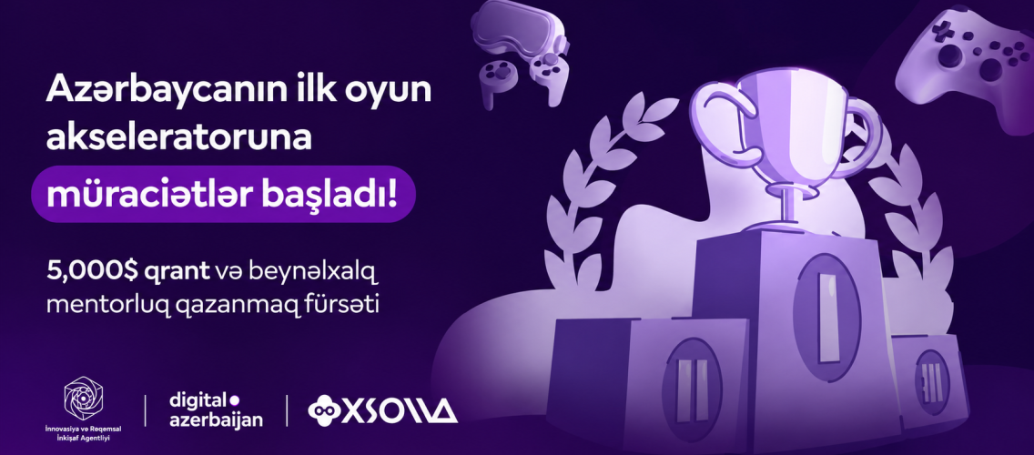 Azərbaycanda ilk oyun akseleratoruna müraciətlər başladı