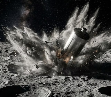 SpaceX raketi Falcon 9 Aya çırpılıb