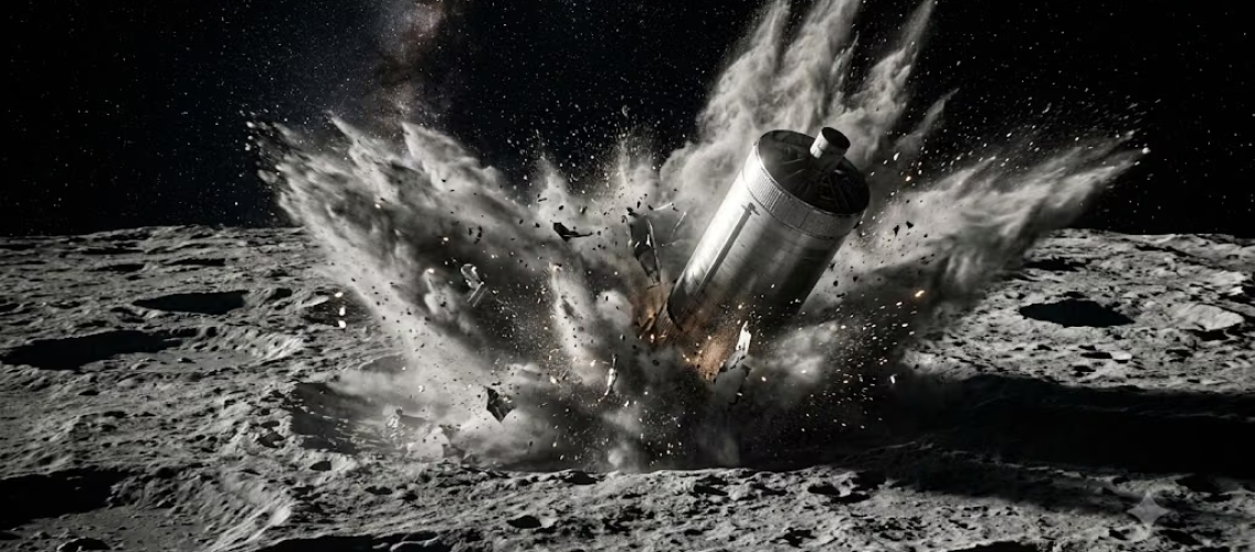 SpaceX raketi Falcon 9 Aya çırpılıb