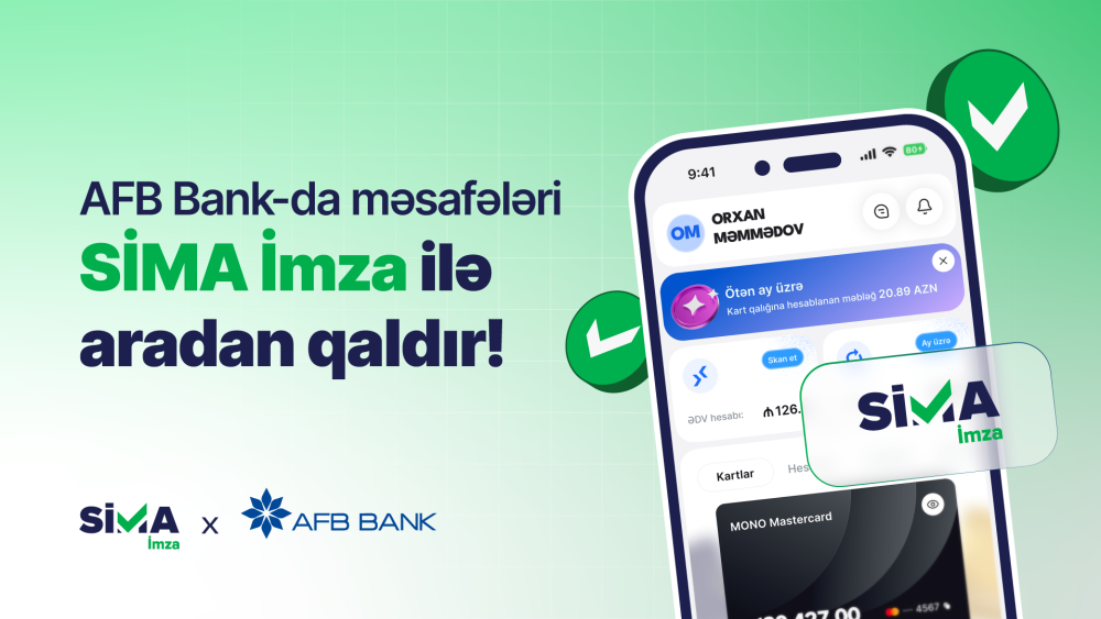 “SIMA Signature” is integrated into AFB Bank's digital services