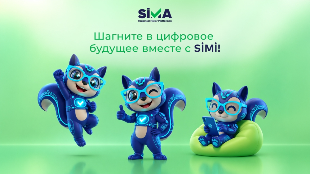SİMA yeni maskotu “Simi”ni təqdim edib