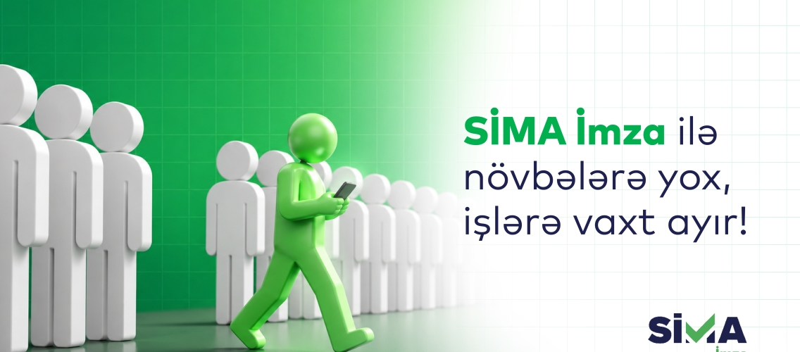 SİMA İmza ilə vergi hesabatlarını 6 ay pulsuz təqdim et!