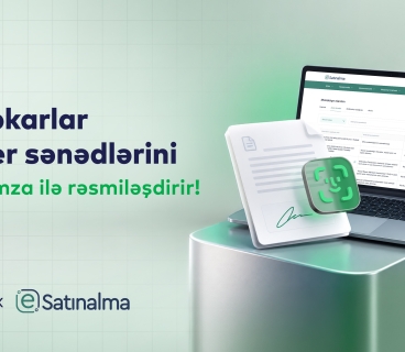 Sahibkarlar “Etender.gov.az” portalında sənədləri “SİMA İmza” imzalayacaq