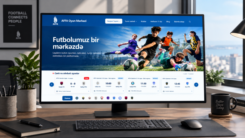 AFFA yeni layihələrini ictimaiyyətə təqdim edib - match.affa.az