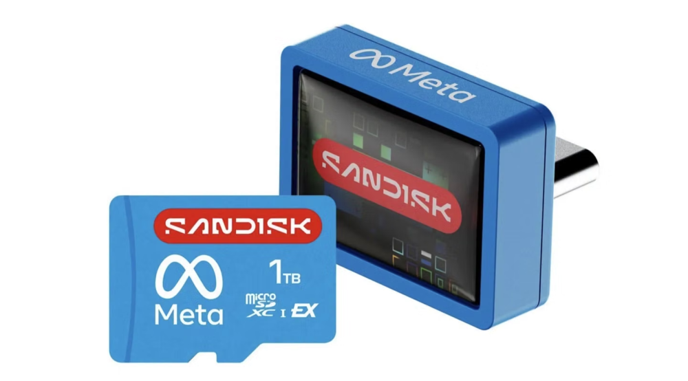 SanDisk və Meta VR cihazları üçün yaddaş kartları və fleşlər hazırlayacaq