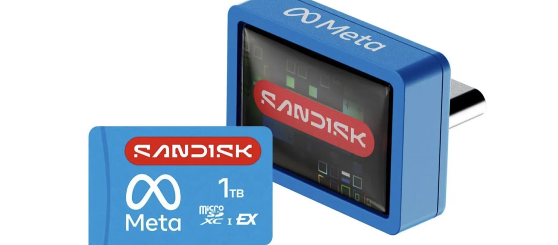 SanDisk və Meta VR cihazları üçün yaddaş kartları və fleşlər hazırlayacaq